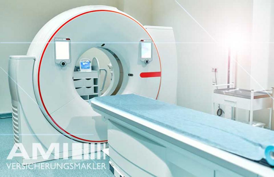 Kamera Versicherung Schaden bei Schooting in Radiologie
